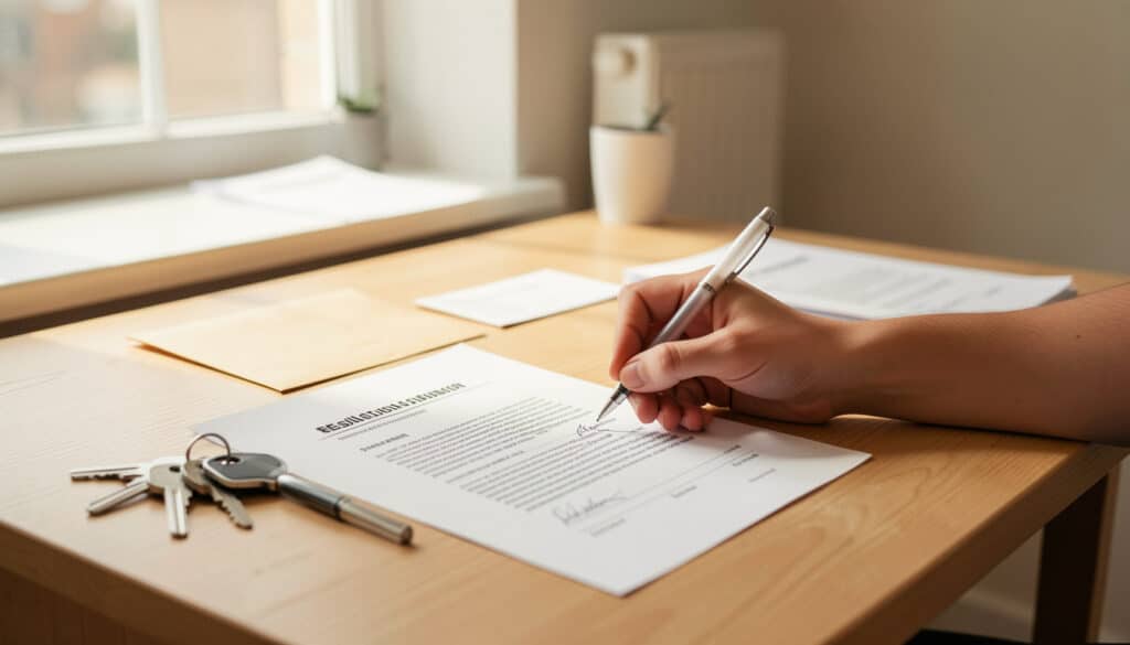 Lettre de résiliation de bail : exemple et préavis
